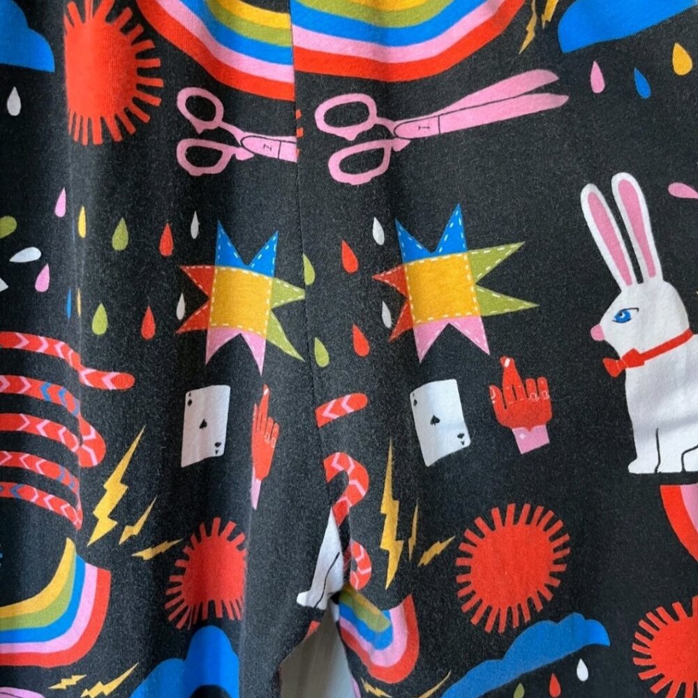 NOOWORKS Magic by Lisa Congdon Magic Suit Black Jumpsuit Dopamine XS Extra Small - Picture 4 of 5